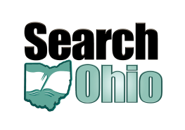 SearchOhio (text and logo)