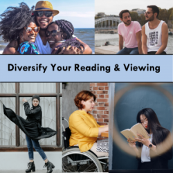 diversify your reading and viewing