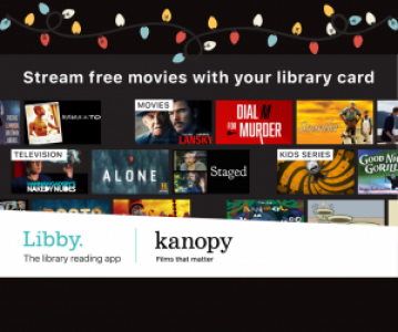 Stream movies with Kanopy