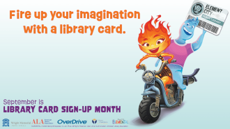 September is Library Card Sign-up Month