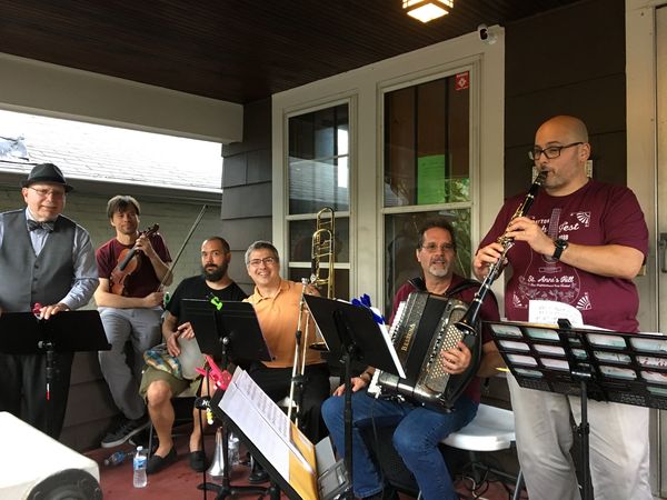 Miami Valley Klezmer Ensemble plays July 10 at 2:00 p.m. for the Wright Library Music Series